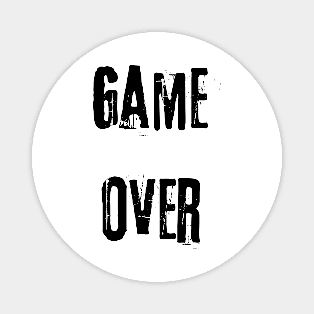 Game Over Magnet by TotaSaid